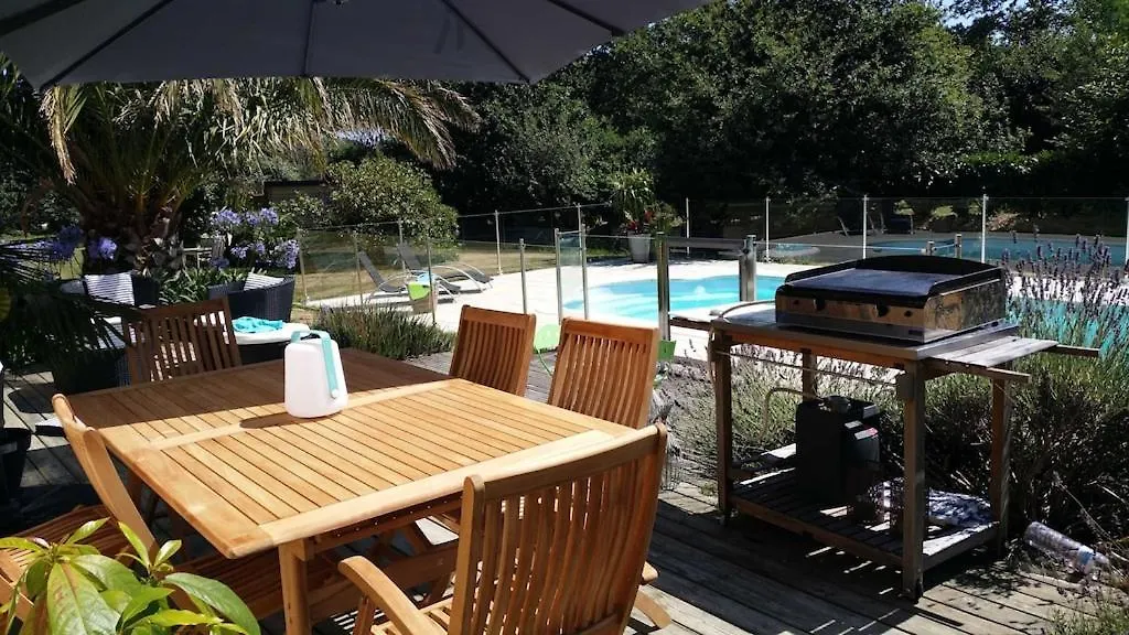 בית נופש פואסננט Maison De Plain Pied A 1 Km De La Mer , Avec Piscine Securisee